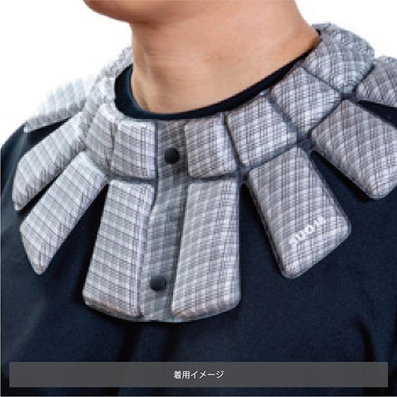 魔氷ケープの着用イメージ